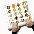 thumbnail image 2 of Diabetic Food Chart Canvas Wall Art Diabetic Meal Planner Posters with Grocery List Nutrition Guide Print for Diabetes Management Healthy Eating Kitchen Office Decor, 2 of 5