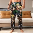 thumbnail image 2 of Attack On Titan Men's Sweatpants Printed Long Joggers Athletic Track Pants Soft Lounge Pants for Leisure, Sports & Travel 4XL, 2 of 7