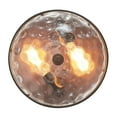 thumbnail image 6 of Aiwen Unique Glass Shade Caged Flush Mount Ceiling Lamp Industrial Light Fixture, 6 of 10
