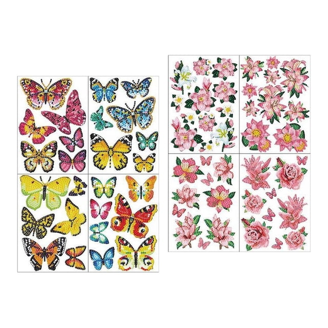 5D DIY Painting Stickers Set Handmade Resin Diamond Drawing Kit Laptop Decor Hugo none