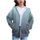 thumbnail image 1 of Chaquetas y prendas de vestir casuales con capucha de manga larga para niños y niñas, otoño e invierno, chaqueta con capucha de manga larga de polar, linda chaqueta de polar para bebé y parte superior, 1 of 5