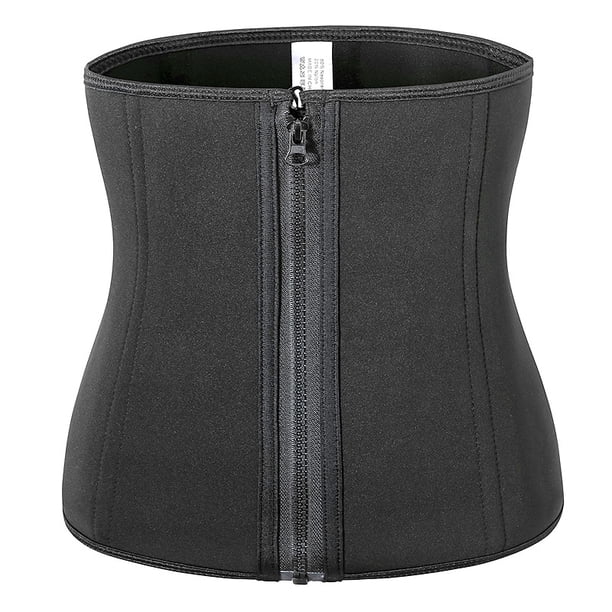 Corsé de neopreno para deportes, Fitness, abdomen, Tinker, sello de cintura, hebilla con cremallera, velocidad, sudor explosivo, material de buceo, moldeador corporal para mujeres