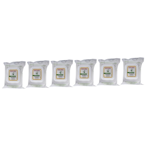 Toallitas limpiadoras faciales para pieles sensibles de Burts Bees para unisex - 30 unidades - Paquete de 6 Burts Bees Burts Bees Toallitas 30 Count