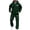 Dark Green, variant on SGMVNU Men's Tracksuits Letter Print Men's Zip Up Hoodie Suit Set Casual Soft Outfit Workout Gym Sportswear with Pockets Workout Gym Jogging Sweat Suits(Light Blue, XL)