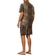 thumbnail image 3 of Camisas impresas de animales INSPIRE CHIC para hombres, conjunto de 2 piezas de manga corta hawaiana, atuendo de verano XL marrón, 3 of 4