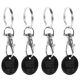 thumbnail image 1 of TABLETREANDS 4Ud Colgante Negro Token Para Carrito De Compras Con Llavero Decorativo Y Material Resistente, 1 of 7