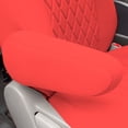 thumbnail image 3 of For Toyota Sienna 2011-2020 FH Group Neoprene Waterproof Custom Fit Car Seat Covers - 2nd Row Solid Red, 3 of 7
