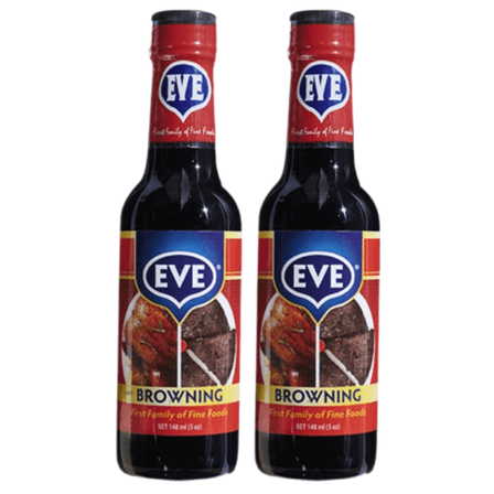 Eve Browning Jamaican Sauce (Pack of 2) – Authentic Caribbean Browning Sauce for Stews, Oxtail & Meats