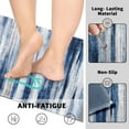 thumbnail image 5 of Blue and White Kitchen Rugs Sets of 2 Non Slip Washable Kitchen Mats for Floor Navy Abstract Kitchen Rug Floor Mat Carpet for Hallway, Laundry, Sink, Entryway, Bathroom, 5 of 5