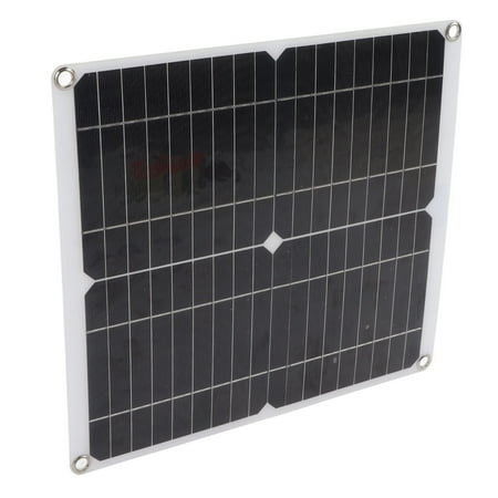 

Solar Panel Kit 20W 12V Solar Panel Easy To Install For Outdoor