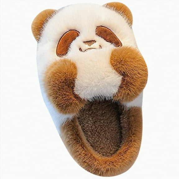 Gvdentm Boys Slippers Size 1 Toddler Slippers Boys Girls Little Kids House Slipper Cute Warm Soft Indoor Bedroom Shoes with Non-slip Sole(Khaki,3)