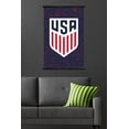 thumbnail image 5 of US Soccer - Logo Variant 25 Wall Poster with Magnetic Frame, 22.375" x 34", 5 of 5