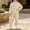 White, variant on Gaxelrn Girls Fleece Tracksuit Set 2 Piece White Bear Print Zip Up Jacket & Jogger Pants,Size 11-12 T