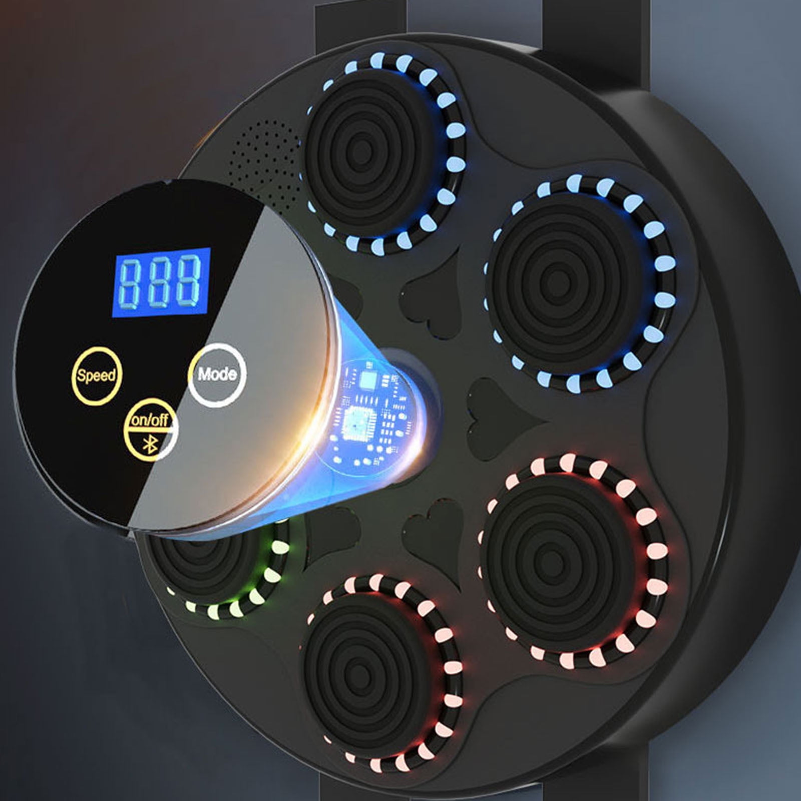 Music Boxing With Boxing Gloves Bluetooth Smart Boxing Kids Adult Wall Mounted Boxing Home Office Gym Boxing Workout Equipment