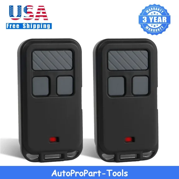 2 Pack 890Max Liftmaster Universal Remote - Compatible With 371Lm, 971Lm, 893Lm