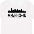 thumbnail image 4 of Inktastic Memphis Tennessee City Skyline Boys or Girls Long Sleeve Toddler T-Shirt, 4 of 5