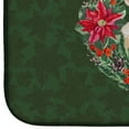 thumbnail image 4 of Chihuahua Leg up Poinsetta Wreath Dish Drying Mat, 4 of 7