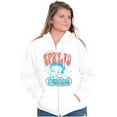 thumbnail image 4 of Retro Betty Boop Spread Kindness Zip Hoodie Sweatshirt Women Brisco Brands M, 4 of 5