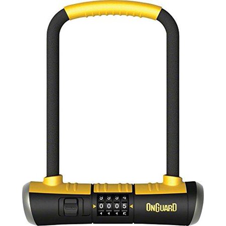 Onguard Bulldog Dt U-lock - ONGUARD Bulldog Combo U-Lock, 4.5x9-Inch