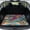 Hippie Floral Rainbow, variant on Yspwyqan Car Trunk Mat, Black Leopard Print 29" x 39" Non-Slip Universal Fit Cargo Liner, Season Resistant Auto Interior Accessory for Sedan SUV Wagon Daily Commute Trips