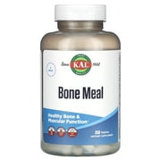 KAL Bone Meal Tablets | Great Source of Calcium & Other Key Minerals | Healthy Bones, Teeth, Nerves, Muscular Function Support | 250 Tablets