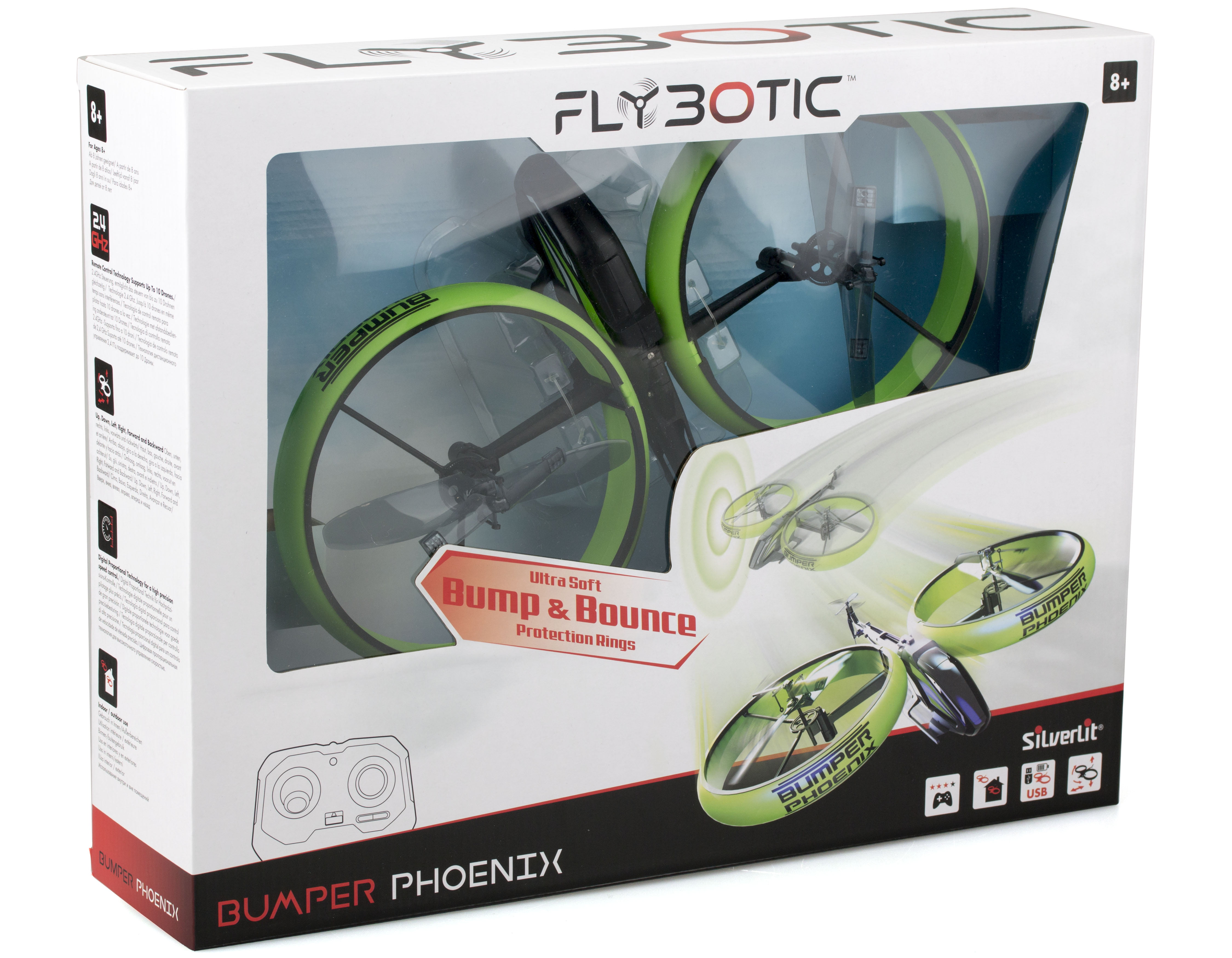Silverlit Flybotic Bumper Drone Hd : Target