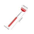 thumbnail image 3 of Plastic Cat Toy Red Retractable Cat Wand Toy with Long Handle Interactive Teaser for Scratching and Massage Active Play Boredom Relief(1Pcs) JASKFLY, 3 of 8
