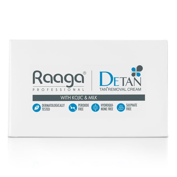 Crema De-Tan Raaga Professional reduce el bronceado 72 g