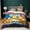Color3, variant on 3pcs The Simp-sons Bedding Duvet Cover Set Cartoon Lightweight Soft Duvet Cover Twin Size Comfortable Quilt Cover with Pillowsham