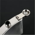 thumbnail image 6 of INTBUYING 7oz Hip Flask Set Stainless Steel Alcohol Pocket Flask with 1 Funnel, 6 of 8