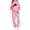 Pink, variant on UQJfacai Girls Sweatsuit 2 Piece Outfits Star Graphic Hoodie Sweatshirts and Sweatpants with Pockets Fall Winter Outfits Sets 2-13 Years