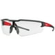 thumbnail image 1 of Gafas de seguridad Milwaukee con Lentes transparentes antiarañazos negro y rojo, 1 of 4
