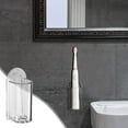 thumbnail image 1 of Wall-Mounted Toothbrush Holder with Charging Station - No Drill Adhesive Bathroom Storage Rack for Electric Toothbrushes, 1 of 9