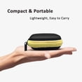 thumbnail image 4 of Eva Carrying Case for Earbuds,Portable EVA Headphone Case Storage Bag Organizer or Earphone, Earbud, Earpieces, SD Memory Card, Camera Chips (Yellow), 4 of 12
