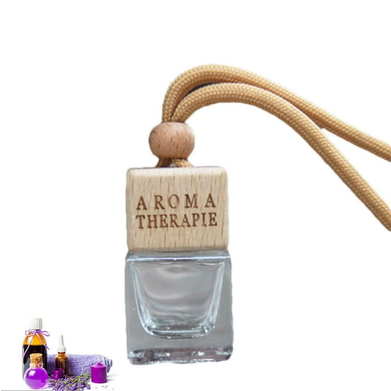 Perfume Bottle Stained Glass Car Aromatherapy Diffuser Bottles Mini Car Air  Freshener Diffuser Pendant Scent for Caravan Office - AliExpress