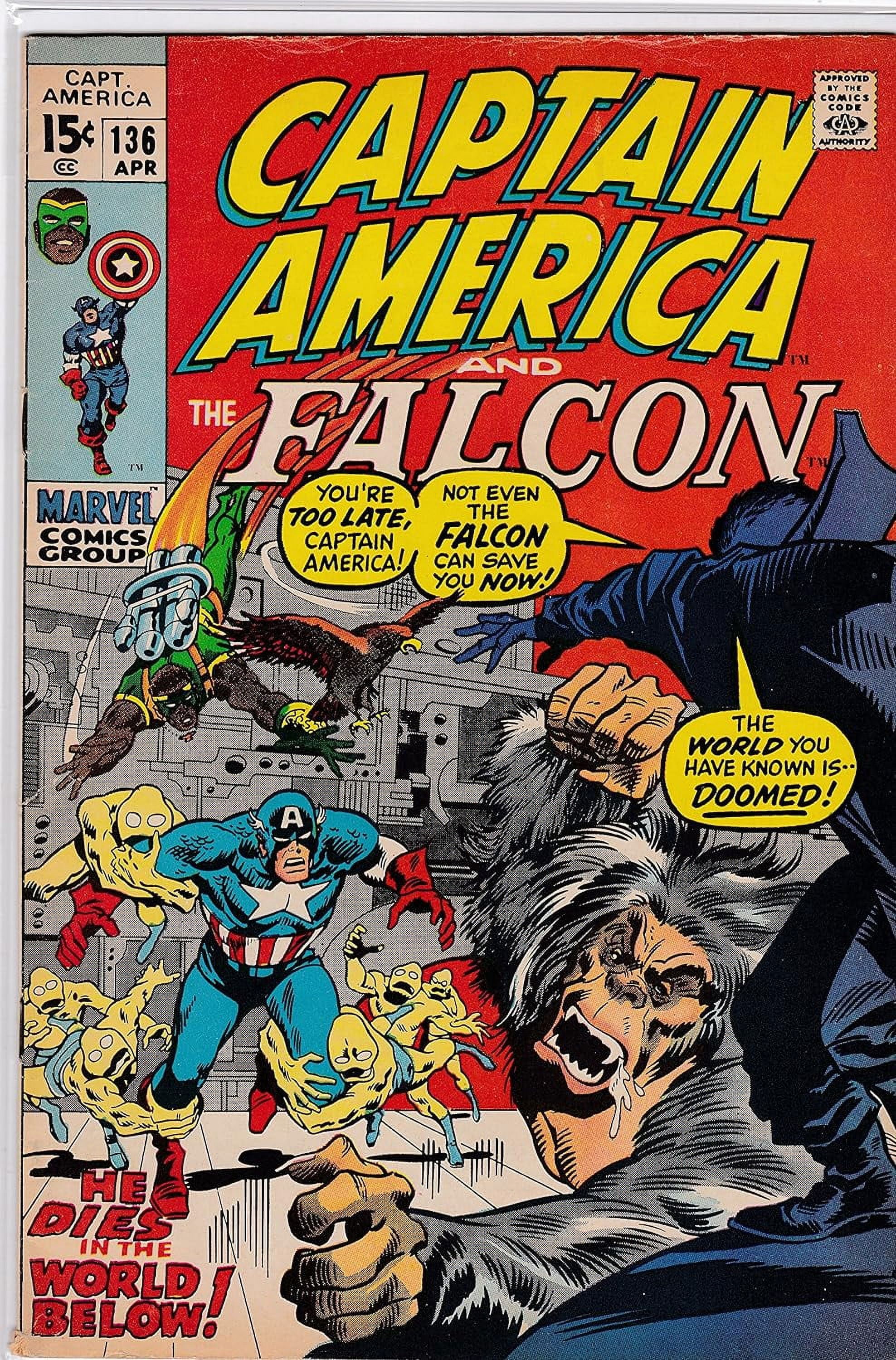 Captain America and the Falcon #136 FINE/VF