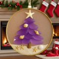 thumbnail image 3 of GBAYXJ Household pendant Christmas Tree Ornament Handmade Sea Glass Christmas Tree Hanging Decorations Christmas Pendants Decor With Rope For Sea Lovers Xmas Tree (1PCS ), 3 of 4