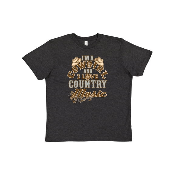 Inktastic Cowgirl Country Music Lover Youth T-Shirt