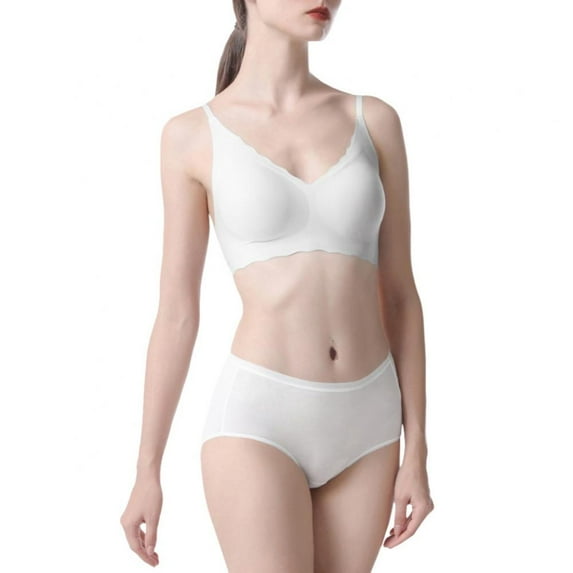 Menstrual Period Underwear for Women Mid-Rise Postpartum Panties Full Coverage Cotton Stretch Briefs