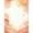 Peach Coral Cream, Pattern 2, variant on ODIKA 8'x10' Washable Area Rug Durable, Non-Slip Peach Gradient Ombre Swirling Wave Minimalist Abstract Curved for Living Room, Under Sectional, Family