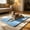 Blue, variant on Coolings Mat For Dogs Breathable Dog Coolings Mat With Fiber Pet Coolings Pad Summer Coolings Washable Portable Dog Crate Pad For Indoor Outdoor Summer Use