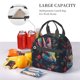 thumbnail image 5 of Disketp Colorful Patterned Rabbit Lonchera Térmica para Mujer y Hombre, Bolsa de Almuerzo Reutilizable e Impermeable para Trabajo, Viajes y Picnic, 5 of 7