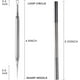 thumbnail image 3 of Extracción profesional de Milia facial y extractor de puntos blancos y lanceta - Herramienta para espinillas de aguja afilada y bucle circular de doble extremo - 2 en 1 Puntos negros y manchas, 3 of 5