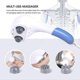 thumbnail image 4 of 2025 Electric Back Massager , Handheld Massagers Double Head Deep Tissue Percussion Massages For Full Body Massage For Neck, Shoulder, Head, Foot, Leg, 4 of 5