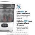thumbnail image 2 of Stérilisateur sécheur de biberons One Step Advanced de Baby Brezza - Blanc, 2 of 9