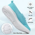 thumbnail image 5 of Ecetana Women's Walking Shoes Slip-On Sneakers Mesh Breathable Casual Athletic Shoes, 5 of 7