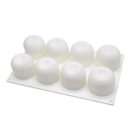 

Egebert 3d 8pcs Apple Cake Mould Jelly Mould Christmas Eve Apple Silicone Mould