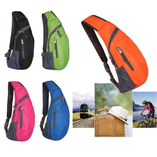 Sling Bag Crossbody Shoulder Chest Back Pack Anti Theft Travel Bags Daypack