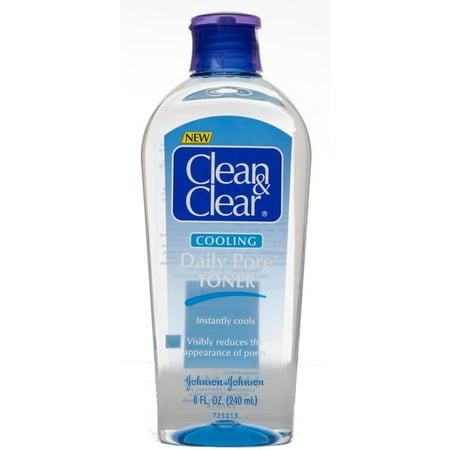 Johnson & Johnson Clean & Clear Daily Pore Toner, 8 oz