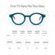 thumbnail image 4 of Lentes de Lectura eyebobs TV Party Redondos Negros +1.00, 4 of 7